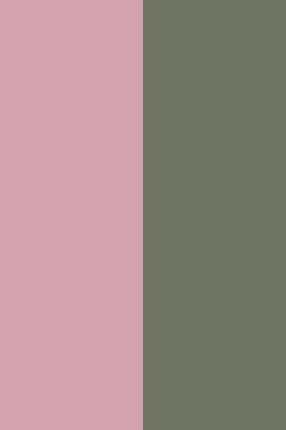 Muted Pink & Gold&nbsp;Green